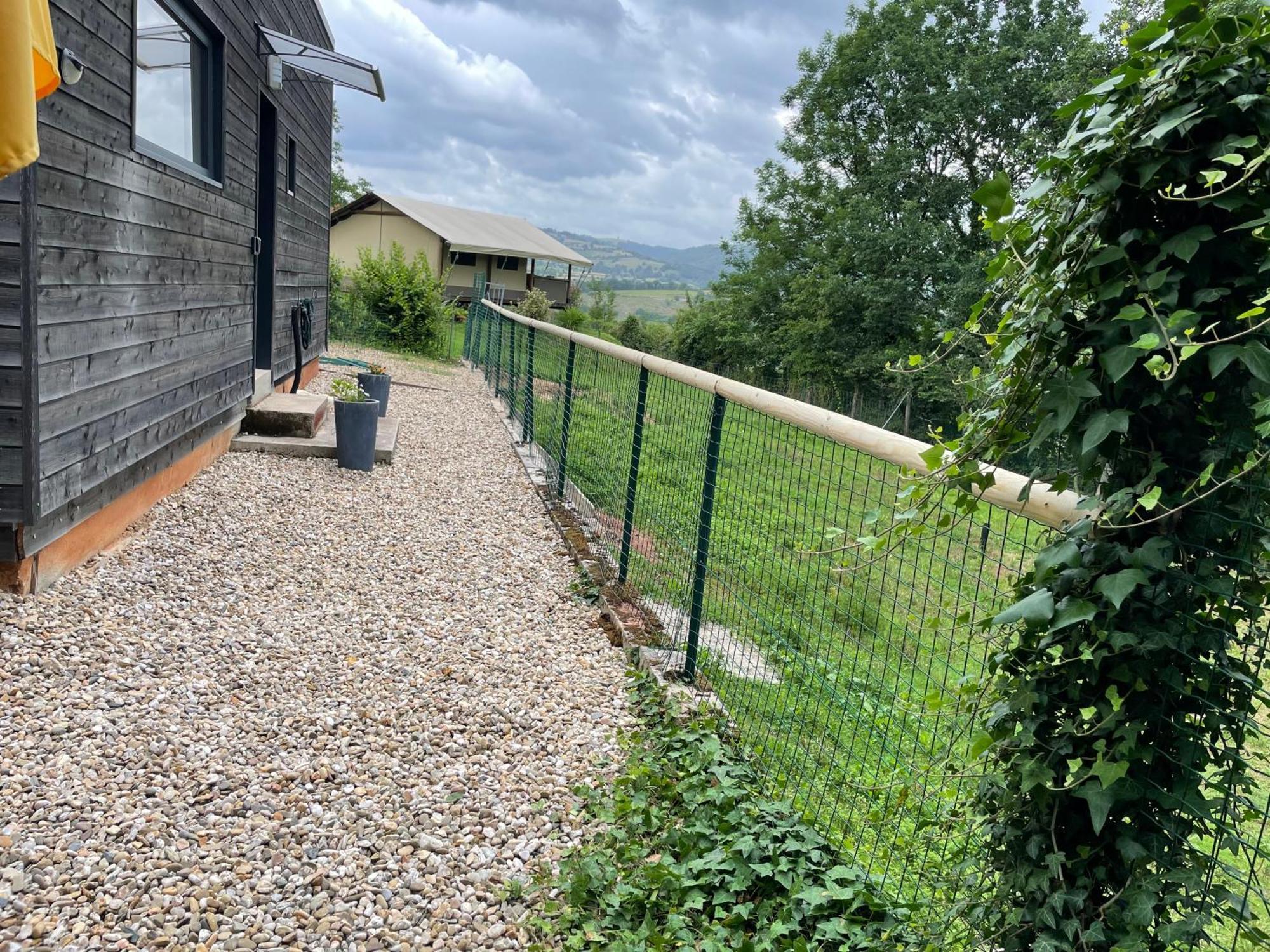 Gite Chalet Bois Bessuejouls Экстерьер фото